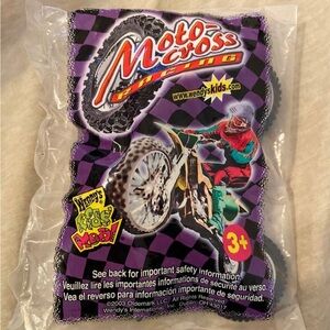 Wendy’s Happy Meal Kids Toy - Moto Cross Racing - SEALED! motocross bike toys